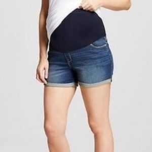 Liz Lange Maternity Denim  Jean Shorts